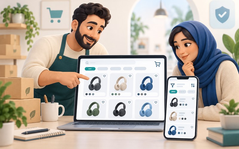 چطور صفحه دسته‌بندی فروشگاه را برای انتخاب سریع‌تر بهینه کنیم؟