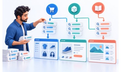 تحقیق کلیدواژه فروشگاه اینترنتی؛ هر عبارت را به صفحهٔ درست وصل کنید